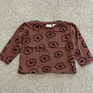 Zara Baby Girl Long Sleeve Top